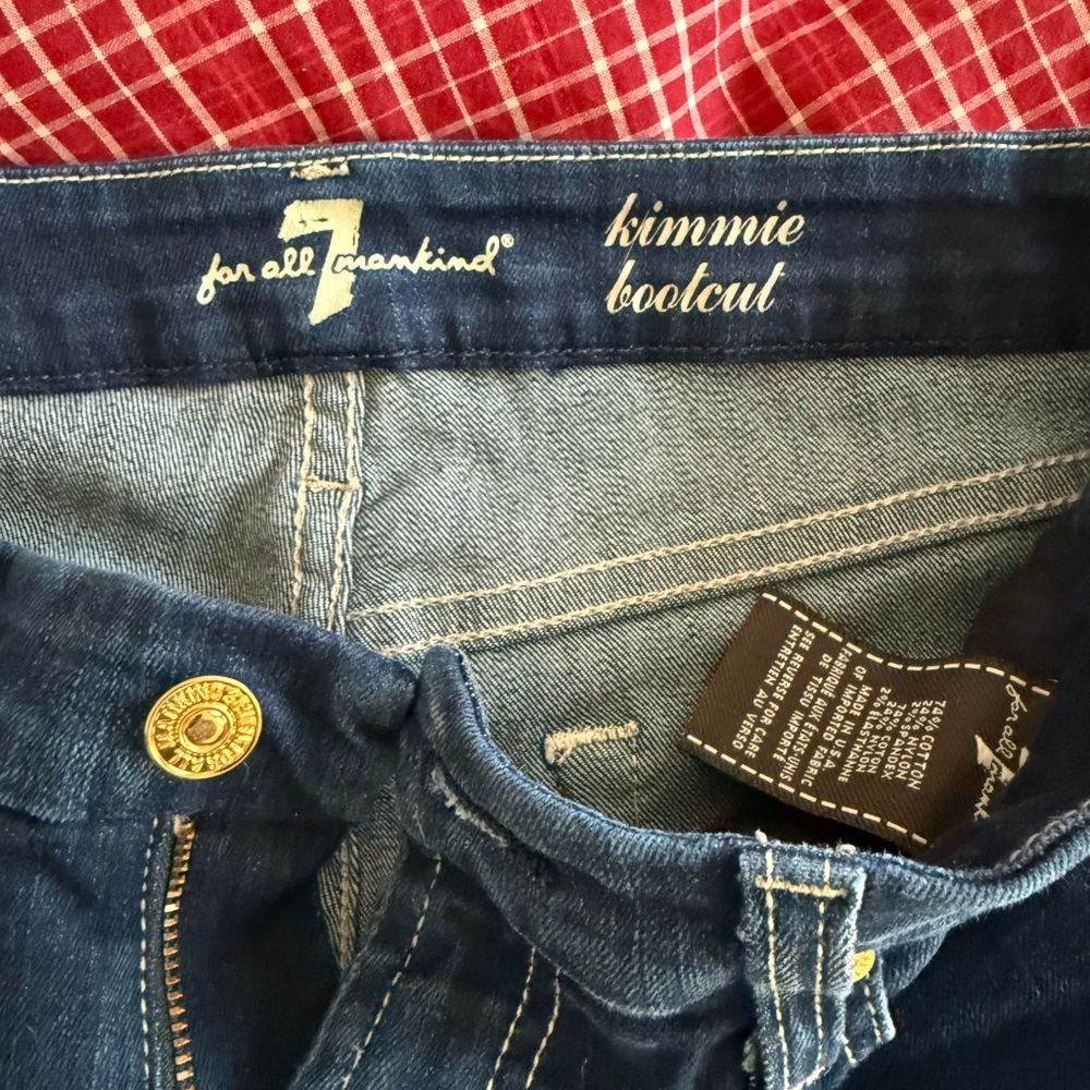 7 For All Mankind 29x30 Kimmie  Bootcut jeans - Picture 6 of 6
